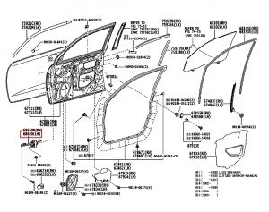 رداد باب أمامي يسار