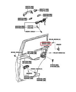 قفل باب خلفي