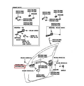 مقبض باب داخلي