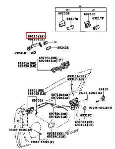 مقبض باب خارجي