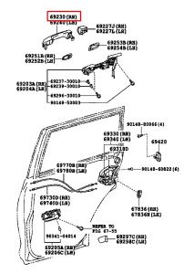 مقبض باب خارجي