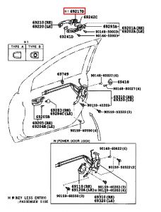 غطاء مقبض باب خارجي