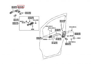 غطاء مقبض باب خارجي