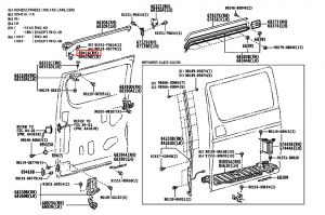 قطعة تثبيت الباب السحاب