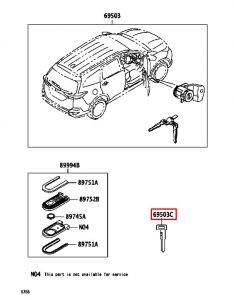 مفتاح داخل الريموت
