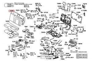 غطاء الظهر للمقعد الخلفي يسار (يتناسب مع لمقاعد المنفصلة)