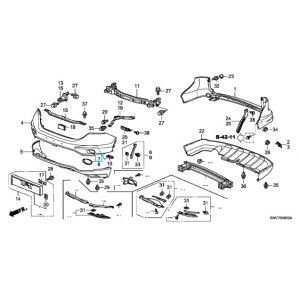ديكور كشاف أمامي يمين