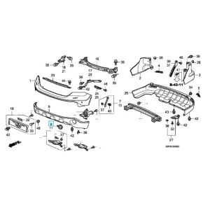 ديكور كشاف أمامي يمين