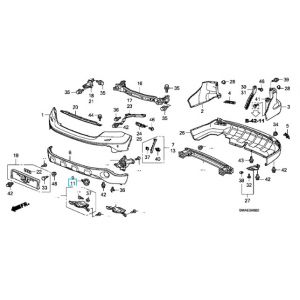 ديكور كشاف أمامي يسار