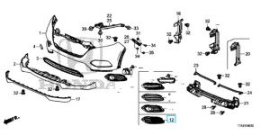 غطاء فتحة كشاف الضباب