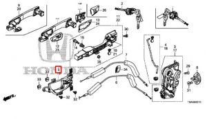 مقبض باب داخلي *NH869L*(GRAND BONHEUR SILVER)