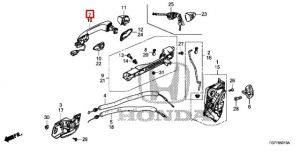 مقبض باب خارجي *NH731P*(CRYSTAL BLACK PEARL)