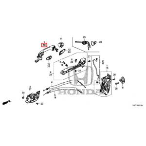 مقبض باب خارجي *NH731P*(CRYSTAL BLACK PEARL)