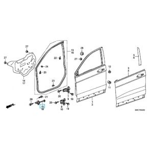 رداد باب أمامي يمين