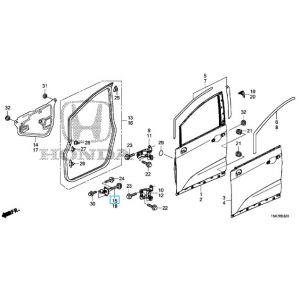 رداد باب أمامي يمين