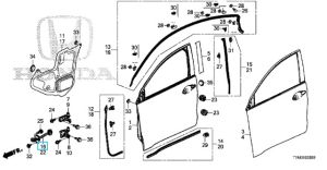 رداد باب أمامي يمين