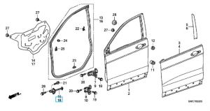 رداد باب أمامي يسار