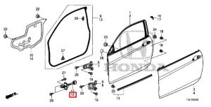 رداد باب أمامي يسار