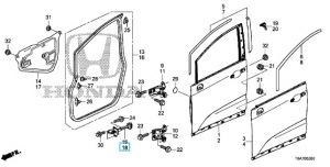 رداد باب أمامي يسار