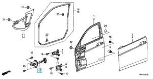 رداد باب أمامي يسار