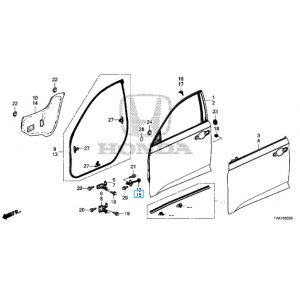 رداد باب أمامي يسار
