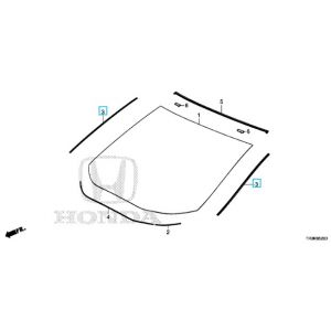 جلدة زجاج أمامي