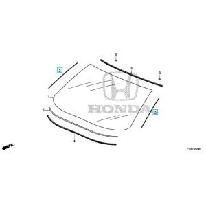 جلدة زجاج أمامي