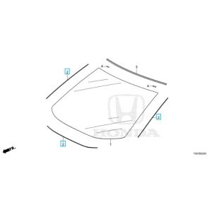 جلدة زجاج خلفي