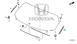 جلدة زجاج خلفي