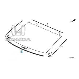 جلدة زجاج أمامي