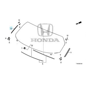 جلدة زجاج أمامي