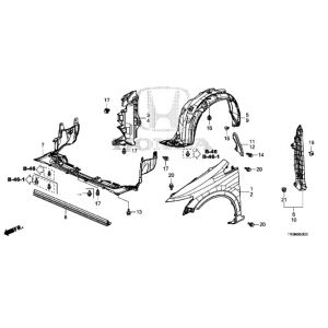 بطانة رفرف أمامي يمين