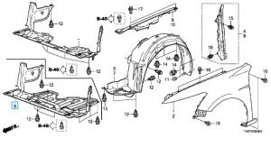 غطاء ماكينة سفلي