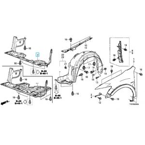 غطاء ماكينة سفلي