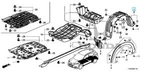 بطانة رفرف خلفي يمين