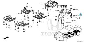 بطانة رفرف خلفي يسار