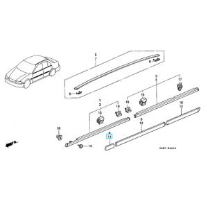 حزام جانبي أمامي يسار