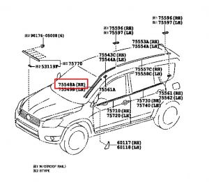 مثبت جلدة الزجاج الأمامي