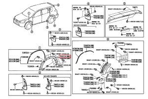 جلدة رفرف أمامية يمين