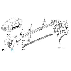 نسافة امامية