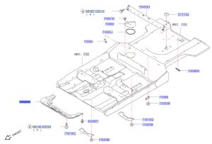 غطاء ماكينة سفلي