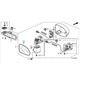 زجاج مراية جانبية