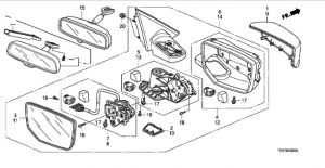 مراية جانبية يسار