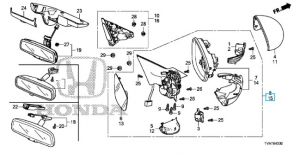 مراية جانبية يسار