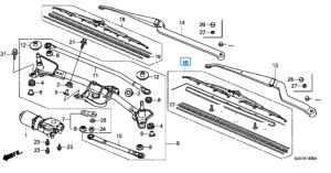 مساحة زجاج (565 ملم)