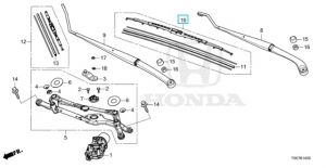 مساحة زجاج (650 ملم)