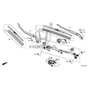 مساحة زجاج (650 ملم)