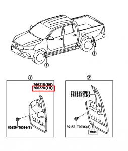 نسافة امامية
