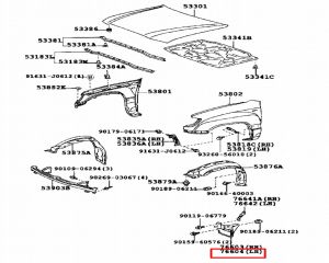 نسافة امامية