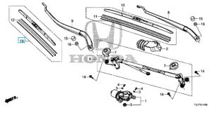 مساحة زجاج (600 ملم)